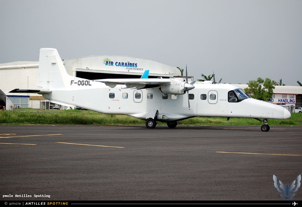 F-OGOL · Dornier 228, SAS AIR VENDEE INVESTISSEMENTS - AIR CARAIBES, Martinique – Aimé Césaire