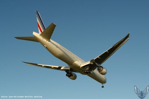 F-GSQR · Boeing 777-300ER, Martinique – Aimé Césaire
