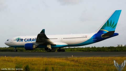 F-OPTP · Airbus A330-200, Pointe-à-Pitre – Maryse Condé