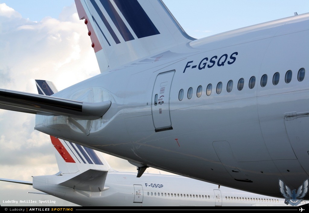 F-GSQS · Boeing 777-300ER, Air France, Pointe-à-Pitre – Maryse Condé