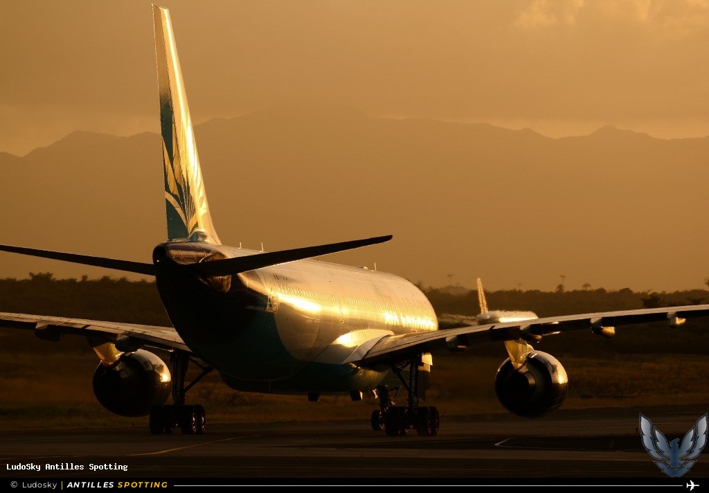 F-OFDF · Airbus A330-200, Air Caraïbes, Pointe-à-Pitre – Maryse Condé