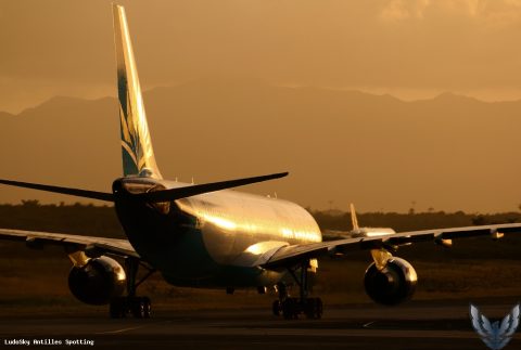 F-OFDF · Airbus A330-200, Pointe-à-Pitre – Maryse Condé