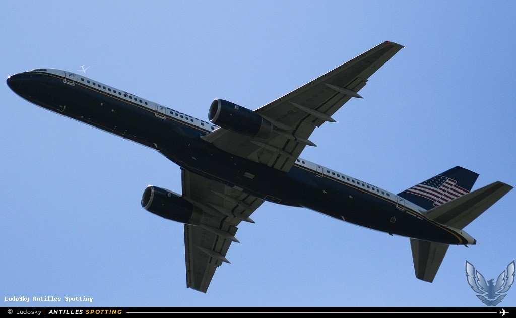 N754NA · Boeing 757-200, North American Airlines, Pointe-à-Pitre – Maryse Condé