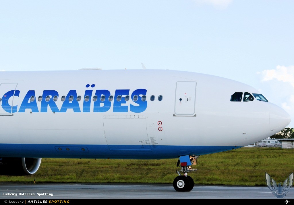 F-ORLY · Airbus A330-300, Air Caraïbes, Pointe-à-Pitre – Maryse Condé