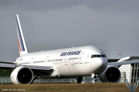 F-GSQM · Boeing 777-300ER, Pointe-à-Pitre – Maryse Condé
