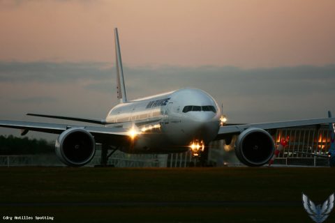 F-GSQN · Boeing 777-300ER, Pointe-à-Pitre – Maryse Condé