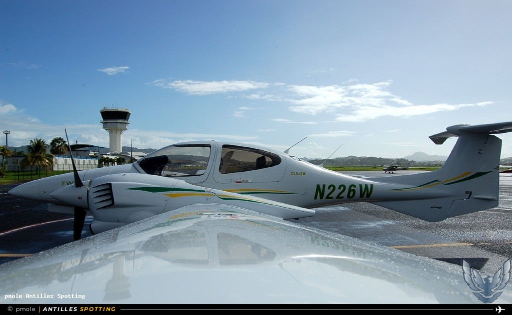 N226W · Diamond DA42, DIAMOND AIRCRAFT IND INC, Martinique – Aimé Césaire