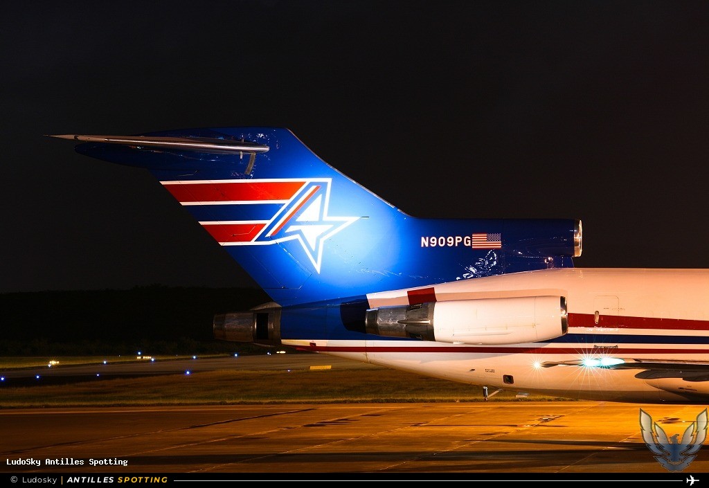 N909PG · Boeing 727-200, Amerijet International, Pointe-à-Pitre – Maryse Condé