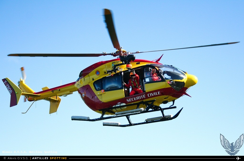 F-ZBQB · Airbus Helicopters H145 / EC145, Sécurité civile, Pointe-à-Pitre – Maryse Condé