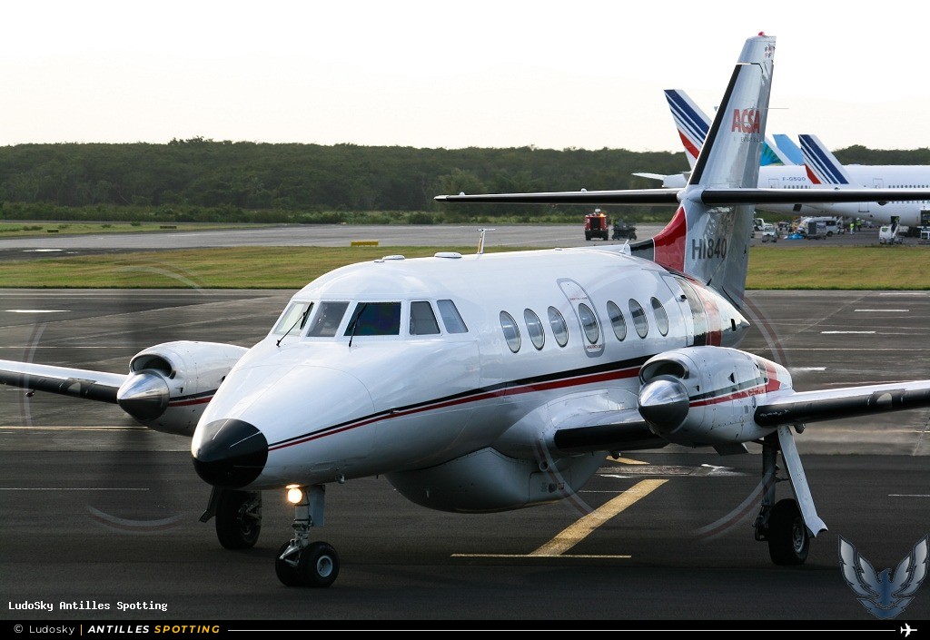 HI840 · BAe Jetstream 32, ACSA ( Air Century S.A ), Pointe-à-Pitre – Maryse Condé