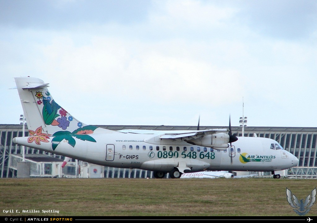 F-GHPS · ATR 42-300, Air Antilles Express, Pointe-à-Pitre – Maryse Condé