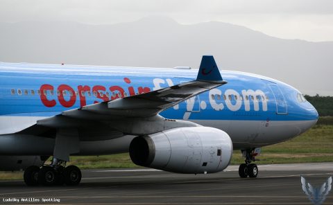 F-HCAT · Airbus A330-200, Pointe-à-Pitre – Maryse Condé