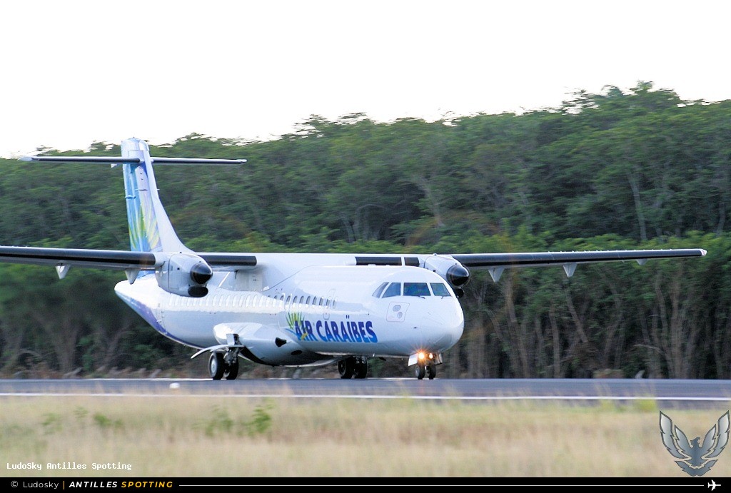 F-OIJH · ATR 72-500, Air Caraïbes, Pointe-à-Pitre – Maryse Condé