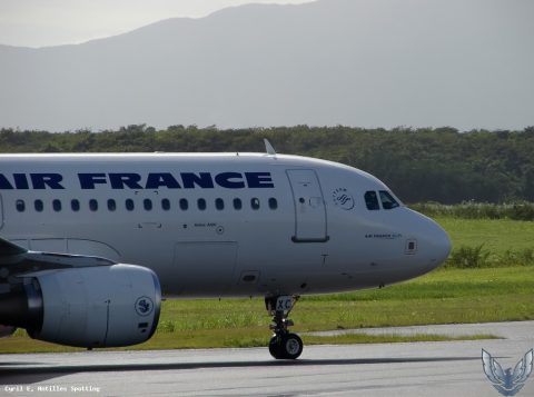 F-GKXC · Airbus A320, Pointe-à-Pitre – Maryse Condé