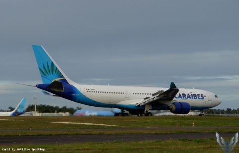 F-OPTP · Airbus A330-200, Pointe-à-Pitre – Maryse Condé