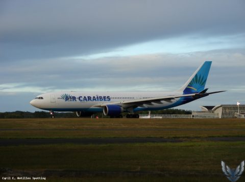 F-OFDF · Airbus A330-200, Pointe-à-Pitre – Maryse Condé