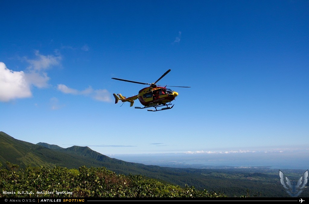 F-ZBQB · Airbus Helicopters H145 / EC145, Sécurité civile, Pointe-à-Pitre – Maryse Condé