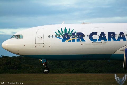 F-OFDF · Airbus A330-200, Pointe-à-Pitre – Maryse Condé