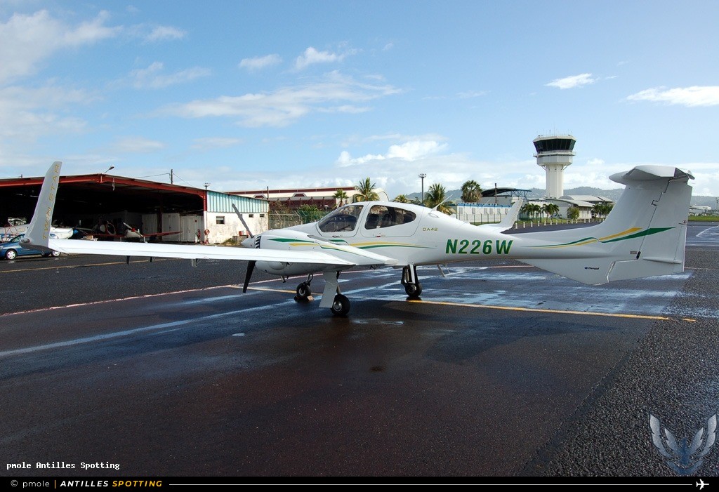 N226W · Diamond DA42, FLORIDA AIRLINE SALES INC, Martinique – Aimé Césaire