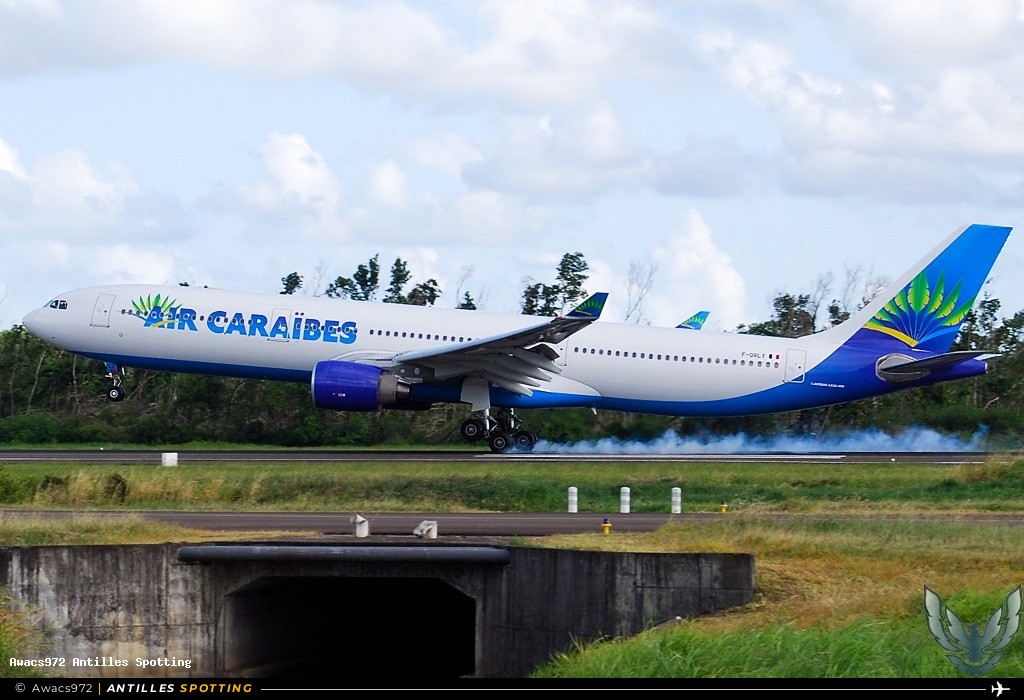 F-ORLY · Airbus A330-300, Air Caraïbes, Martinique – Aimé Césaire