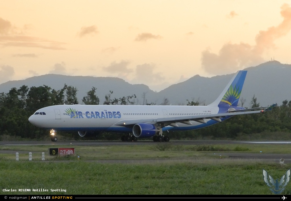 F-ORLY · Airbus A330-300, Air Caraïbes, Martinique – Aimé Césaire