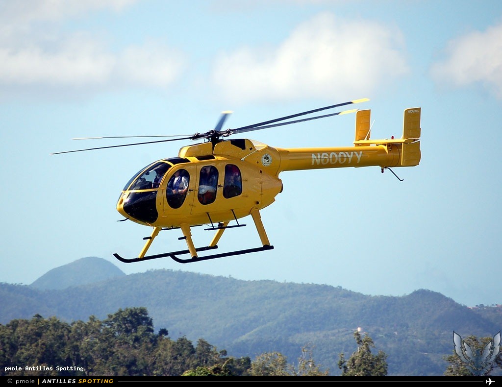 N600YY · MD Helicopters MD 600N, HELISUL - BRASIL, Martinique – Aimé Césaire