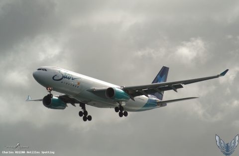 F-GRSQ · Airbus A330-200, Martinique – Aimé Césaire