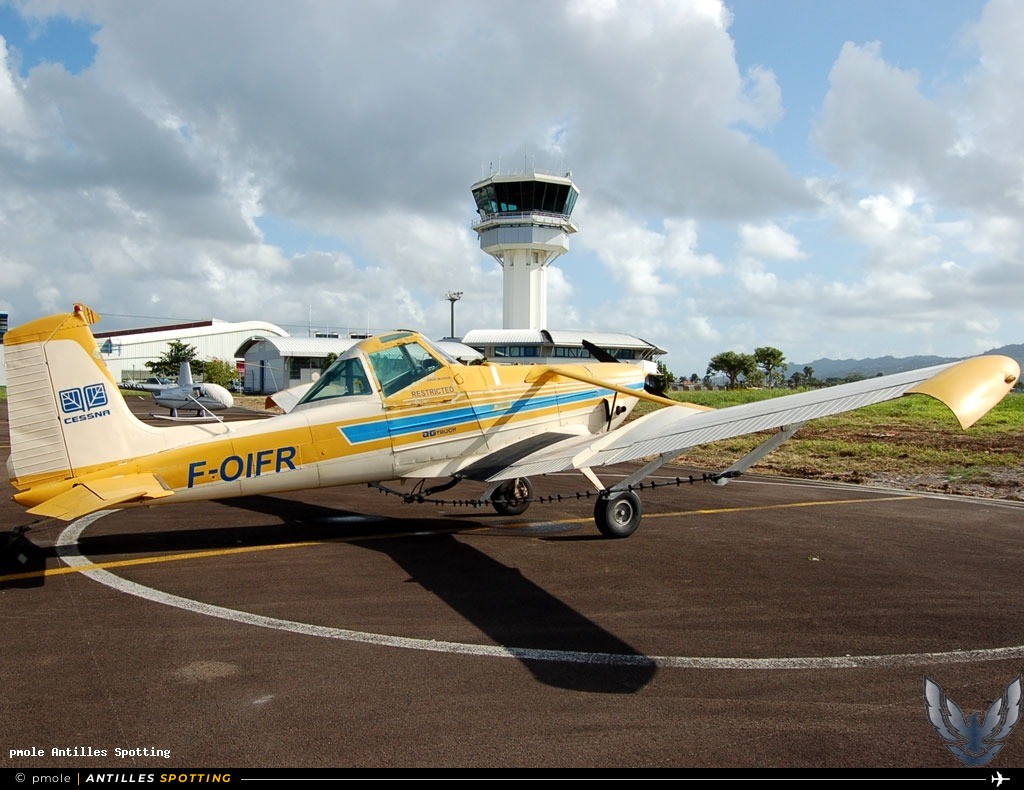 F-OIFR · Cessna 188 Agwagon, SARL BANAIR, Martinique – Aimé Césaire