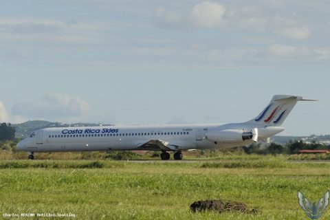 TI-BBH · McDonnell Douglas MD-82, Martinique – Aimé Césaire