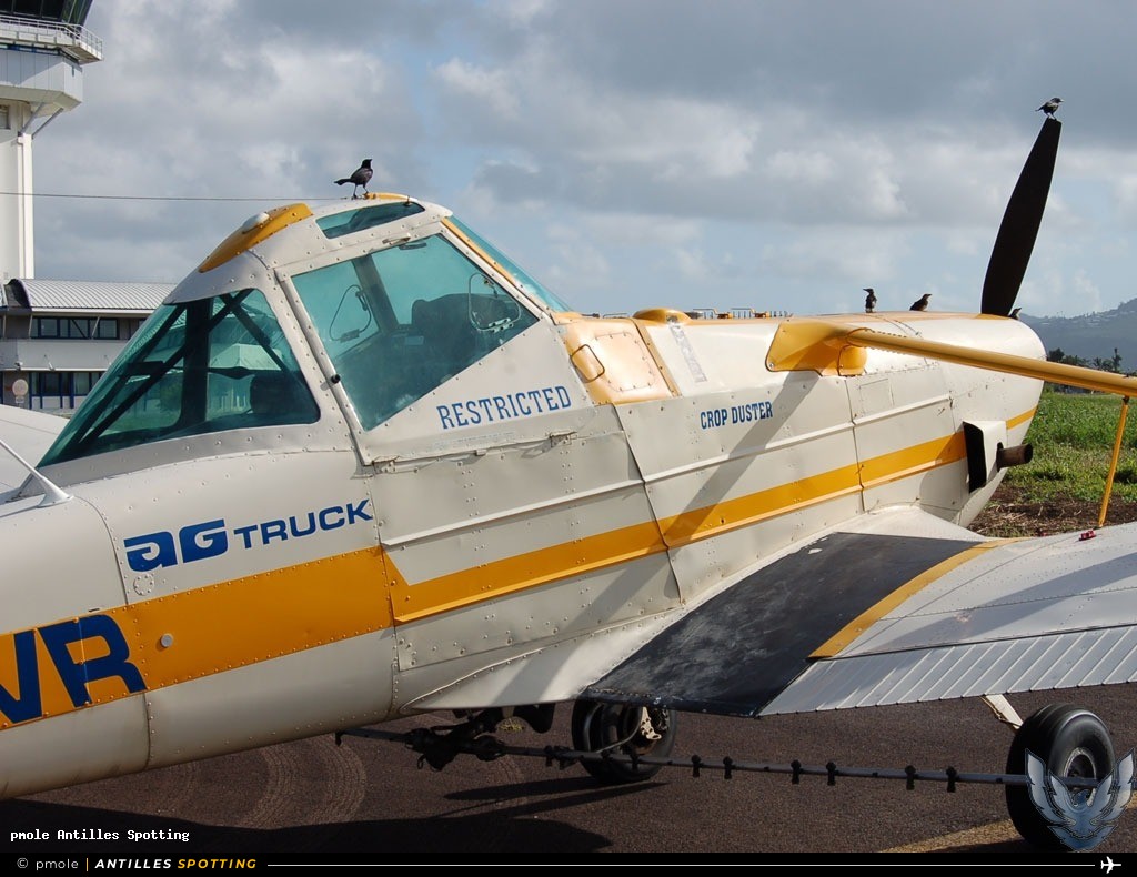 F-OIVR · Cessna 188 Agwagon, SARL BANAIR -AERODROME DE CHALVET- 97218 BASSE POINTE, Martinique – Aimé Césaire