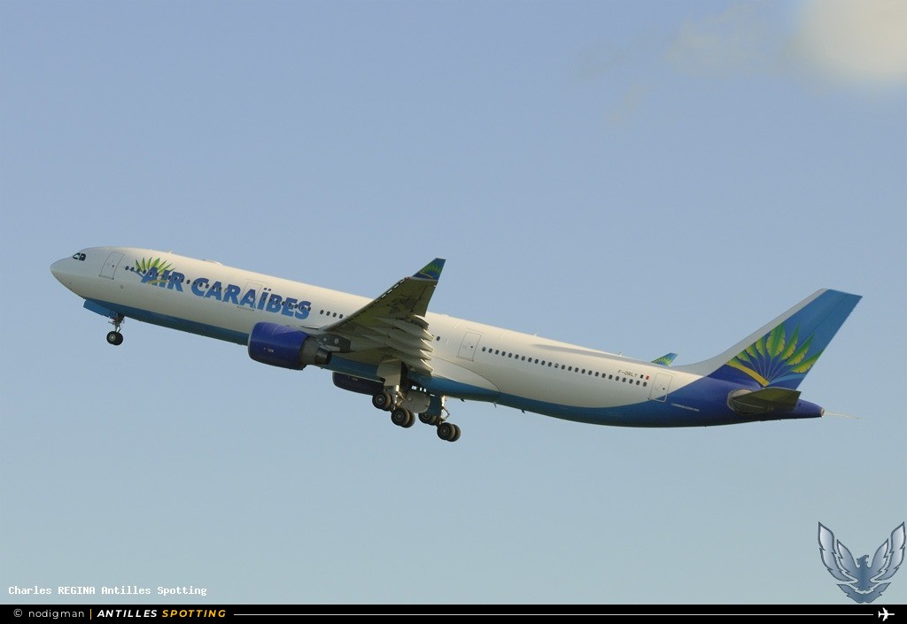F-ORLY · Airbus A330-300, Air Caraïbes, Martinique – Aimé Césaire