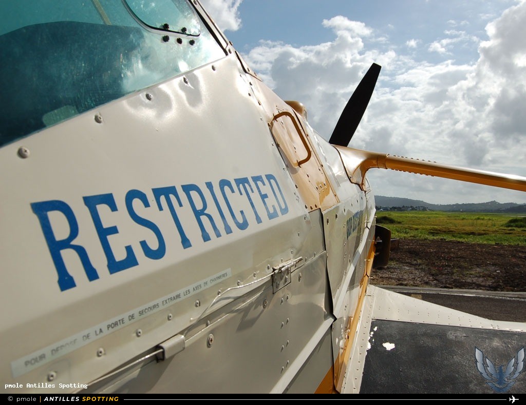 F-OIVR · Cessna 188 Agwagon, SARL BANAIR -AERODROME DE CHALVET- 97218 BASSE POINTE, Martinique – Aimé Césaire