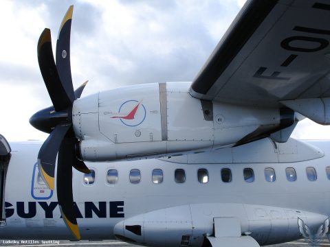 F-OIJB · ATR 42-500, Pointe-à-Pitre – Maryse Condé