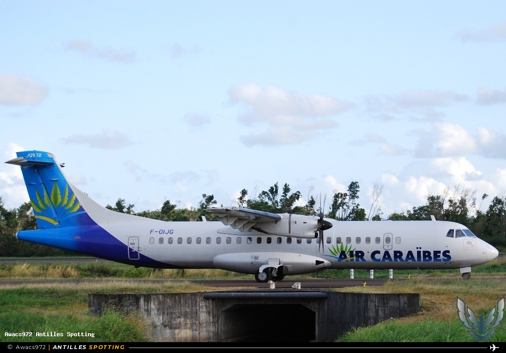 F-OIJG · ATR 72-500, Air Caraïbes, Martinique – Aimé Césaire