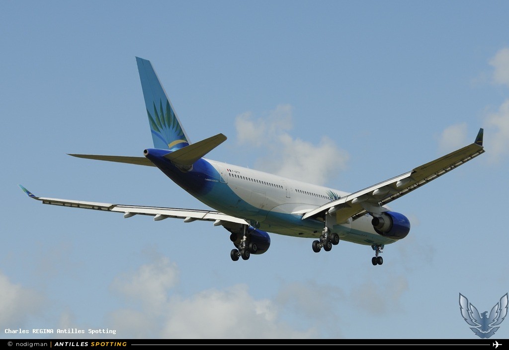 F-OPTP · Airbus A330-200, Air Caraïbes, Martinique – Aimé Césaire