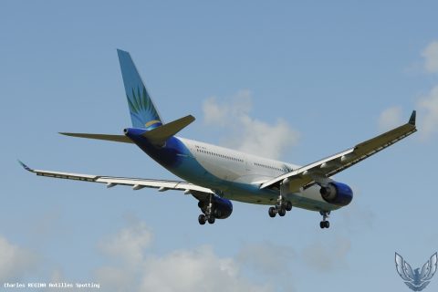 F-OPTP · Airbus A330-200, Martinique – Aimé Césaire