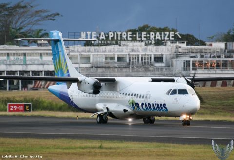 F-OIJG · ATR 72-500, Pointe-à-Pitre – Maryse Condé