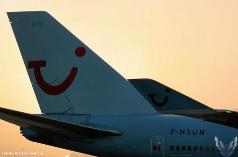 F-HSUN · Boeing 747-400, Pointe-à-Pitre – Maryse Condé