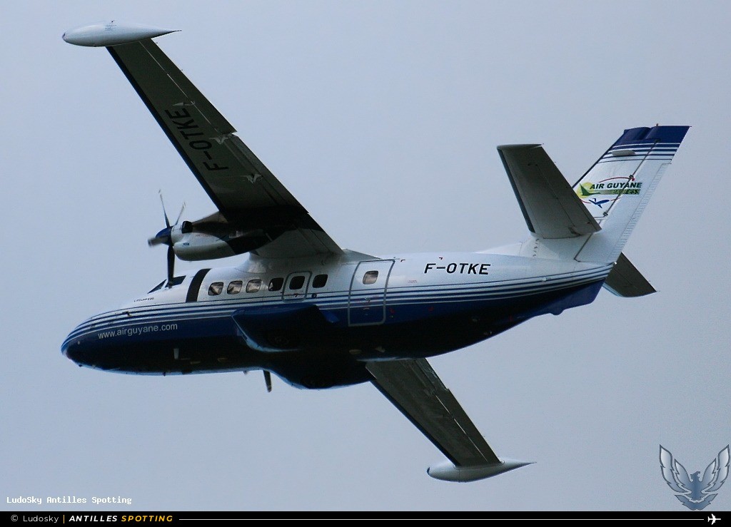 F-OTKE · Let 410 UVPE, Air Guyane, Pointe-à-Pitre – Maryse Condé