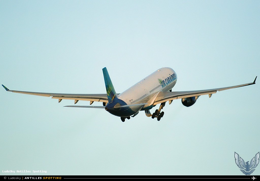 F-ORLY · Airbus A330-300, Air Caraïbes, Pointe-à-Pitre – Maryse Condé