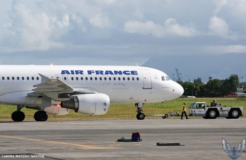 F-GKXC · Airbus A320, Pointe-à-Pitre – Maryse Condé