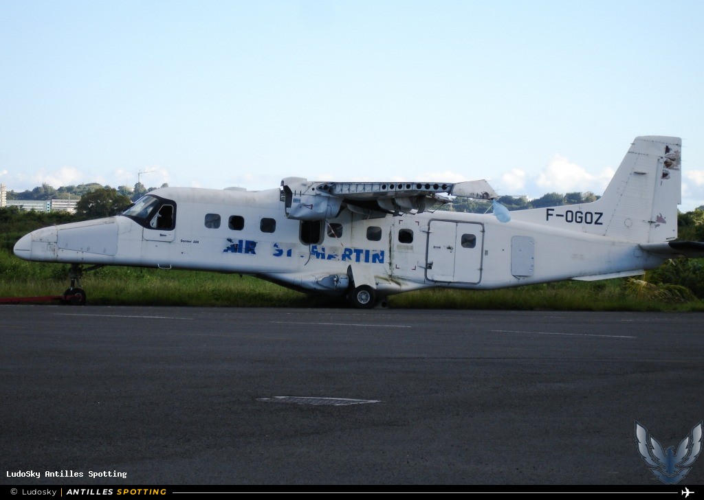F-OGOZ · Dornier 228, Air Saint Martin, Pointe-à-Pitre – Maryse Condé