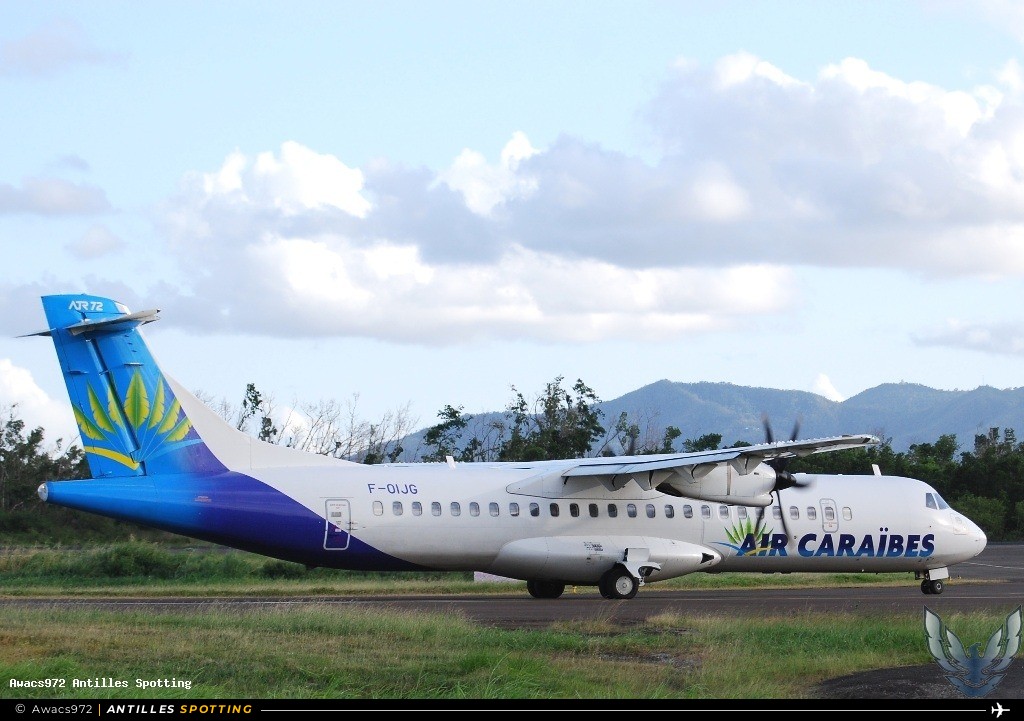 F-OIJG · ATR 72-500, Air Caraïbes, Martinique – Aimé Césaire