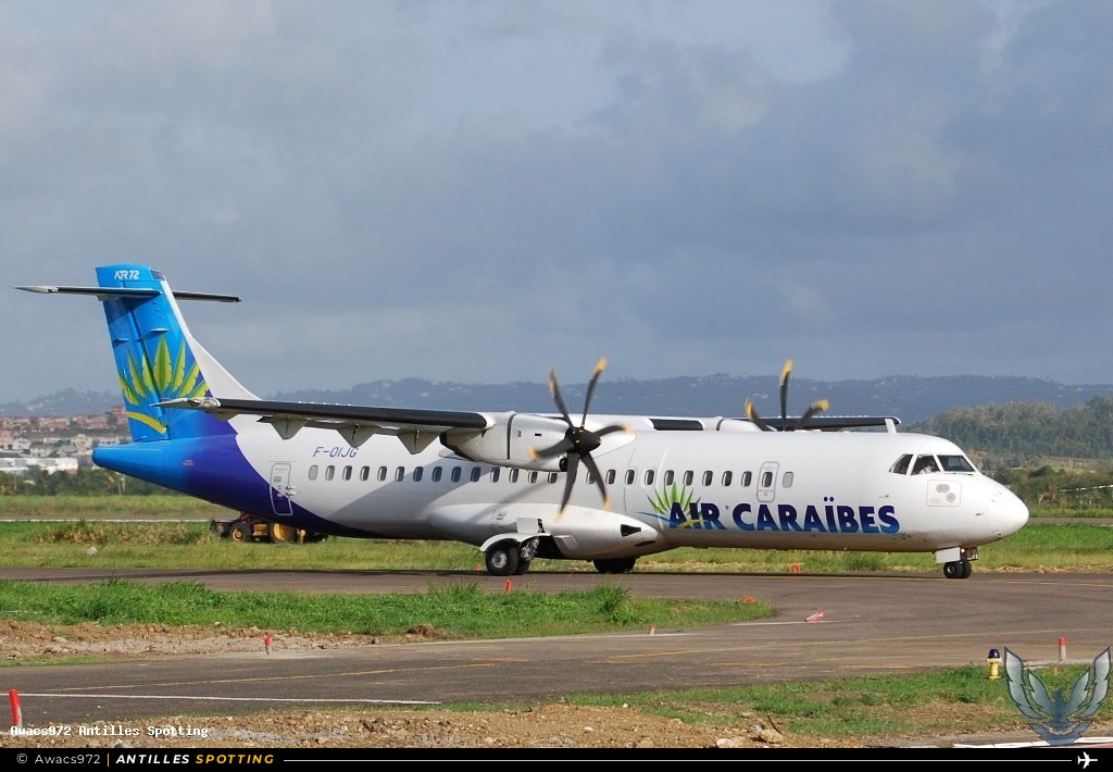 F-OIJG · ATR 72-500, Air Caraïbes, Martinique – Aimé Césaire