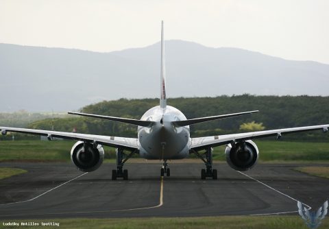 F-GSQR · Boeing 777-300ER, Pointe-à-Pitre – Maryse Condé