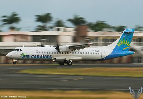 F-OIJK · ATR 72-500, Pointe-à-Pitre – Maryse Condé