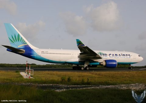 F-OPTP · Airbus A330-200, Pointe-à-Pitre – Maryse Condé