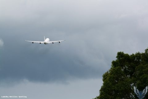F-RAJB · Airbus A340-200, Pointe-à-Pitre – Maryse Condé