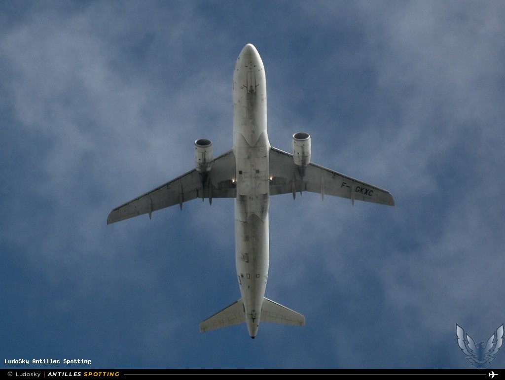 F-GKXC · Airbus A320, Air France, Pointe-à-Pitre – Maryse Condé