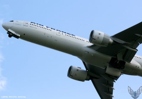 F-GSQP · Boeing 777-300ER, Pointe-à-Pitre – Maryse Condé